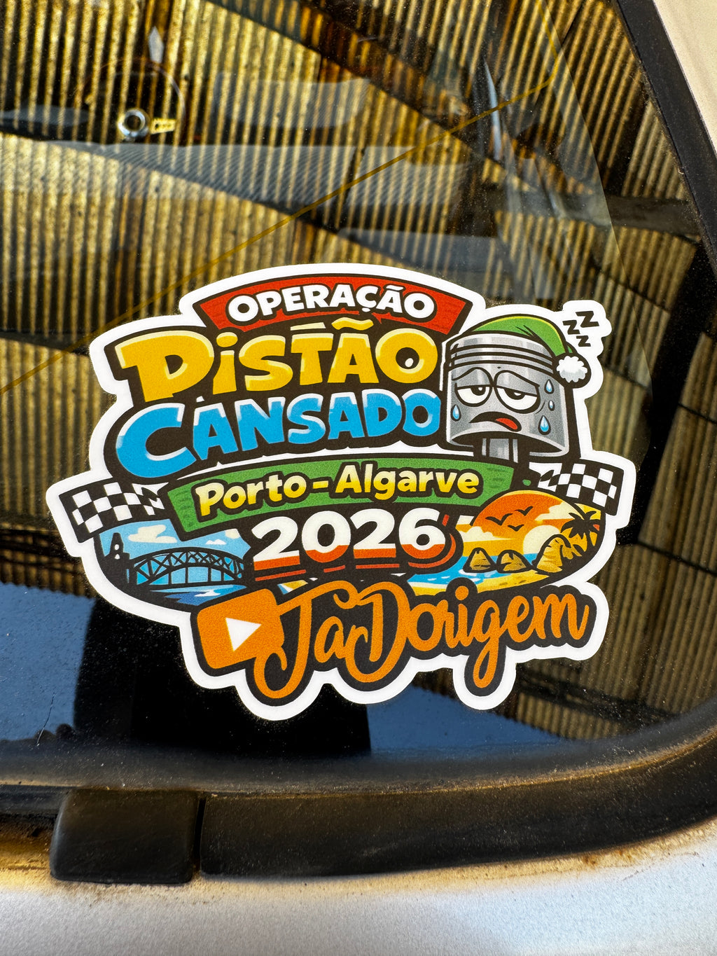Sticker Operação Pistão Cansado 2026